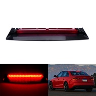 ANGRONG Red LED Rear High Mount Level Third Brake Stop Light Lamp For Audi A4 S4 B8 2007-2015 8K5945