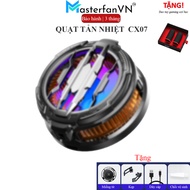 CX07 cold clamshell radiator fan, fast cooling, 15W capacity