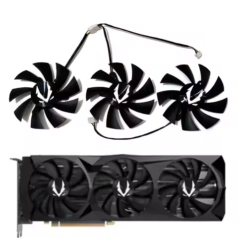 NEW 87MM GA92S2U 0.46A RTX2080 AMP Replacement Silent Graphics Card Fan For ZOTAC Gaming RTX2070 208