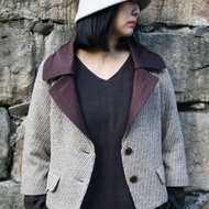 【聲聲慢】雪曼系列　短版淑女西裝外套