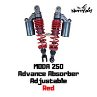 MODA 250 Advance Absorber Adjustable Motorcycle Rear Shock Absorber 350mm Rebound Adjustable