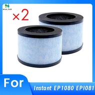 2 Pcs F100 Vacuum Cleaner Filter for Intelabe EP1080 F100 4 in 1 Activated Carbon Air Filter