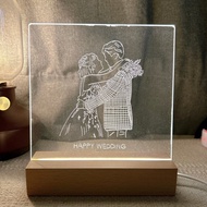 【客製化禮物】小夜燈枱燈 - 家居擺設