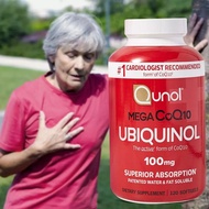 Qunol Ubiquinol Coq10 Uubiquinol Coq10 The Best Absorbed Form Of Coq10 100mg Size 120 Tablets
