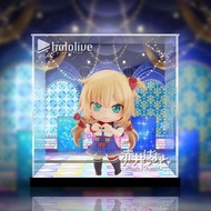 【AOWOBOX】Good Smile 黏土人 1653 Hololive 赤井心 手辦 高透主題展示盒 展示箱 display box 亞加力 模型盒 亞加力展示盒 燈