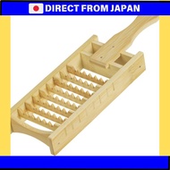 Morikuru Oni-oroshi (Japanese radish grater) with a flat handle, made of bamboo, made in Japan, SG W