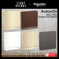 Schneider AvatarOn 1-2 Gang 20A Heater Switch Double Pole Switch / 1 Gang 45A Switch Double Pole Swi
