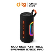 ลำโพงปาร์ตี้ไร้สายเสียงแน่น แบรนด์ SOONBOX รุ่น S9700Pro ไฟ LED (สินค้ารับประกันศูนย์ 1ปี) By TG