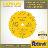 ╯ ➾ ☇◑ ORIGINAL LOTUS 10" 24T Circular Saw Blade TCT Carbide Table Miter Saw X1 Series LUTOS DIABLO