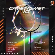 MAXX CRYSTALYST X3 (4U/G6) Badminton Racket Original 100%