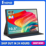 Eyoyo Portable Monitor, 10.5 inch 1920x1280 HDR Small Monitor 100% SRGB IPS Display, External USB C 