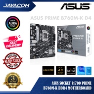 ASUS Socket S1700 Prime B760M-K DDR4 Motherboard