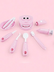 9入組口腔牙科小醫生護士模擬醫療玩具牙科診所家庭遊戲套裝