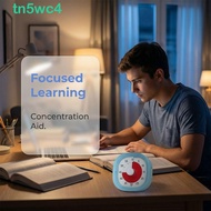 TN5WC4 Visual Timer, 60-Minute Time Management Kitchen Countdown Reminder, Multifunctional Self-disc