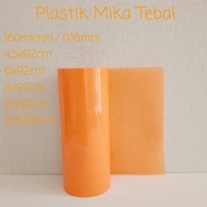 Thick Mica Plastic Tart Edge Cake/ Oysterizu/ - Cyber Color ORANGE