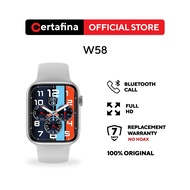 Certafina W58 Smart Watch NFC Sports Bluetooth Call IP68 Waterproof Smartwatch with Wireless Charger