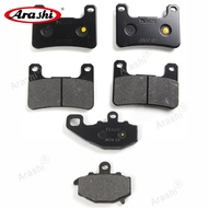 Arashi Front Rear Brake Disc Rotor Brake Pad For KAWASAKI ZX10R 2008-2010 / Z1000SX 2014-2016 Motorc