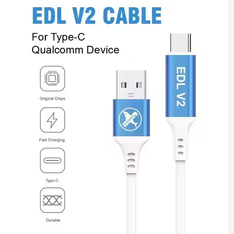 EDL V2 cable for Type C Qualcomm Device to EDL Mode 9008