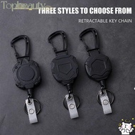 TOPBEAUTY Retractable Badge Holder Retractable Bus Card Cover  Badge Holder Badge Clip Identity Tag 