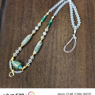 Tibetan Necklace Thangka Chain Amulet Chain Dzi Bead Rope Chain 4.2