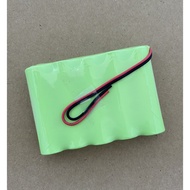 Replacement Rechargeable Battery Pack for AA Size 6V 2600mAh with Positive & Negative Wire (China OE