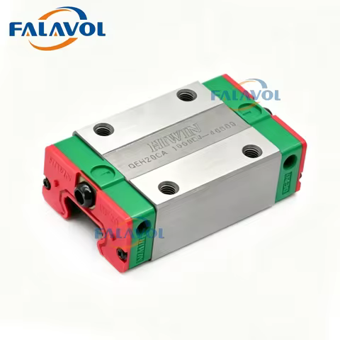 FALAVOL HIWIN Linear Guide Slider Block QEH15CA QEH20CA QEH25CA Block for Large Format Printer Linea