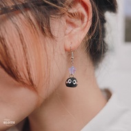 Soot(ing) Stars Clay Earrings | Polymer Clay Soot(ing) Stars Drop Earrings