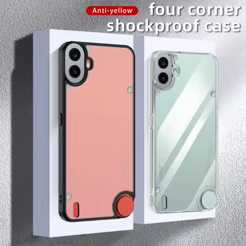 Matte & Clear Rugged Armor Protective Case For Nothing CMF Phone 1 CMF Phone1 Military Shockproof Ph