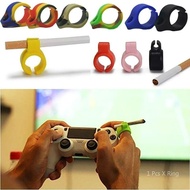 【YF】 Creative Endlessly Artifact Silicone Cigarette-Holder Portable Ring Finger Hand Rack Clip for Regular Smoking Accessories