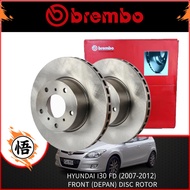 BREMBO HYUNDAI I30 FD 2007-2012 FRONT     DISC BRAKE  ROTOR