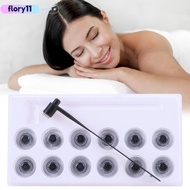 FLORY11 Seven Star Needle Set Easy to Use Needle Massage Plum Blossom Dermal Hammer 7 Star Needle