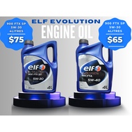 Elf Engine Oil 4L  5W-30 / 5W-40 Fully Synthetic