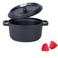 Thick cast iron stock pot Handmade Pork Iron Stew Non-Stick Casserole Hot Pot Cast Iron Pot Pre Seas