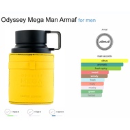 Odyssey Mega Man Armaf for men