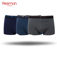 Combo 3 Quần lót boxer nam Freeman chất liệu TC spandex thiết kế trẻ trung hiện đại 6528