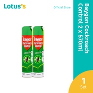 Baygon Cockroach Control 2 X 570Ml