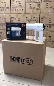 2022新款K5PRO納米消毒噴霧器噴槍藍光Type-C,USB充電霧化消毒機，現貨，荃灣門市交收