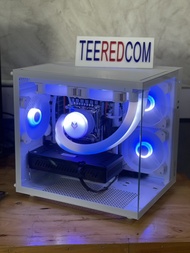 คอมพิวเตอร์16C/32Tชุดนํ้าปิดArgb บอท ตัดต่อ เล่นเกมส์ INTEL xeon E5 2698V3 2.3GHZ-Turbo3.6Ghz 16C32T