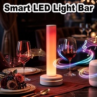 TV Backlight Light Bar RGB Light Rechargeable Ambient Symphony Decoration Lights Dynamic Sync Sound 