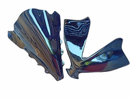 ครอบหน้า สีดำวัสดุ ABS+ชิวสโมค R15(ยามาฮ่า อาร์15) วัสดุอะคริลิคหนา 3 มิล ปีเก่า 2014-2016