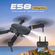 KXMG E58 Drone WiFi FPV Altitude Hold Foldable RC Drone Quadcopter with Battery Altitude Hold Headless Mode 6-axis rotation RC Drone Toys UAV