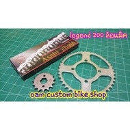 Chain Sprocket gpx legend200 Twin250 Mag Wheel