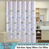 Ocean bathroom curtain 180cm x 180cm Type 1