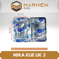 Contents 100 pcs Clear Cake Mica ORIPACK / Size 3B / 4B / 5B / 6B / 7B / Clear Mica / Cake Container