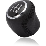 5 Speed Auto Gear Shift Knob Stick Head Car Lever Handle Compatible with Fiat Grande Punto 2006-2012
