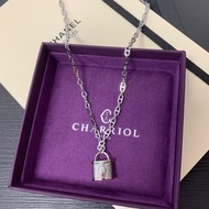 CHARRIOL 夏利豪 Attachment Necklace 項鍊 精鋼鎖鋼索墜飾