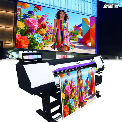 Paper Print Ink eco solvent 1.8m printer for Eco Solvent 1 head Xp600 Decorative Condition Sticker e