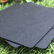 MSC Black Colour Tiles: 5cm, 9cm, 12cm, Triangle, Round Tiles - (25 pcs)