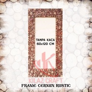 Aesthetic Mirror Frame 120x60 CM (without glass)