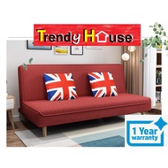 Trendy House: Sholdier Durable Foldable Sofa Bed 2 Seater or 3 Seater with ONE year warranty